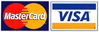 Visa Mastercard logos