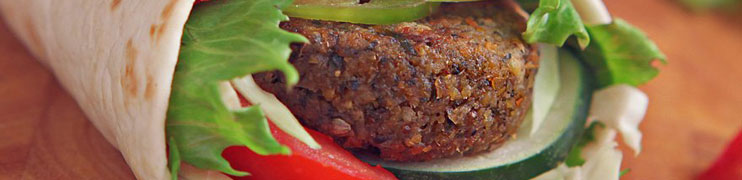 Loving hut Falafel
