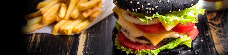 Okusomanija Črni burgerji