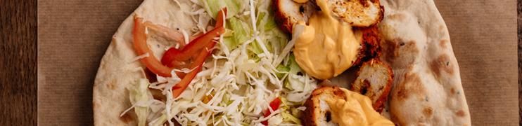 Ruby food Naan wraps