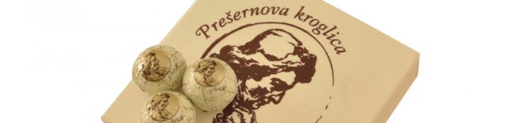 Čokoladnica Cukrček Prešernove kroglice