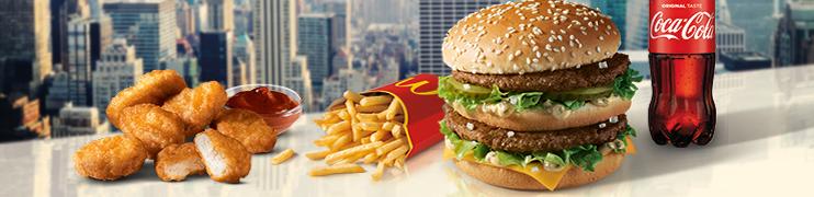 McDonald's Železniška Menu, ki ga deliš