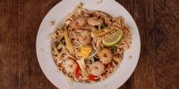 Pad thai s kozicami