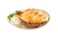 Balkanska pleskavica v lepinji