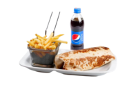 Buritto po izbiri s pomfrijem in pepsi 0.5 l