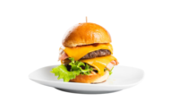 Double rosti burger pjažentin