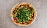 Veganska zelenjavna pizza (pizza brez laktoze)