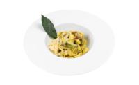 Testenine s pestom alla genovese in zelenjavo