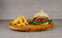 CHEESEBURGER+POMMES FRITES