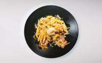 Testenine Carbonara z artičokami