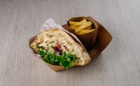 VEGETARIJANSKI KEBAB+POMMES FRITES