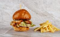 BURGER DUNAJ + krompirček