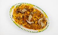 Tagliatelli Škampi in Jurčki