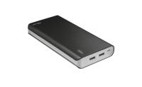 TRUST POLNILNA BATERIJA PRIMO 20.000 mAh ČRNA