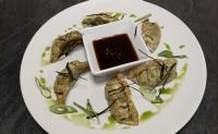 Japonski žlikrofi Gyoza z zelenjavo