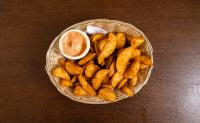 Basket of Spicy Wedges with Dip