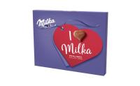 Bonboniera I love Milka, lešnikova krema, Milka, 110 g
