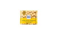 Čokolada Ritter Sport bela celi lešnik, 100 g