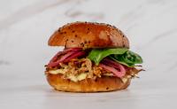 Pulled pork burger
