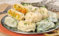 Mixed momo plate (12 kosov) + bučni in čili chutney