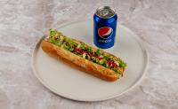 Hišni Hood Dog + Pepsi 0,33 l ploč.