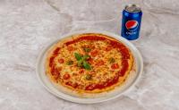 Margerita pizza + Pepsi 0,33 l ploč.
