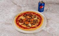 Pikantna pizza + Pepsi 0,33 l ploč.