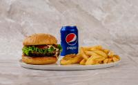 Premium burger + krompirček 150 g + Pepsi 0,33 l ploč.