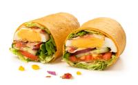 Jajce in slanina (wrap)