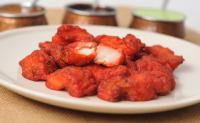Pepper fish + meta in mango chutney