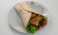 Tortilja s sojinimi polpeti
